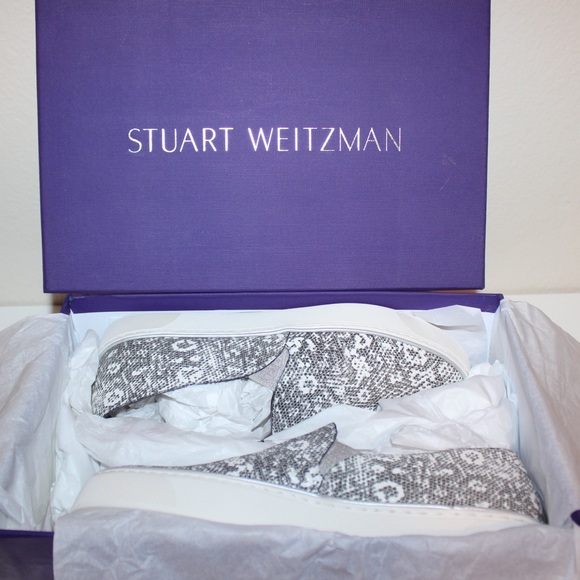 Authentic Stuart Weitzman Nuggie Slip-on Sneakers - Picture 2 of 6